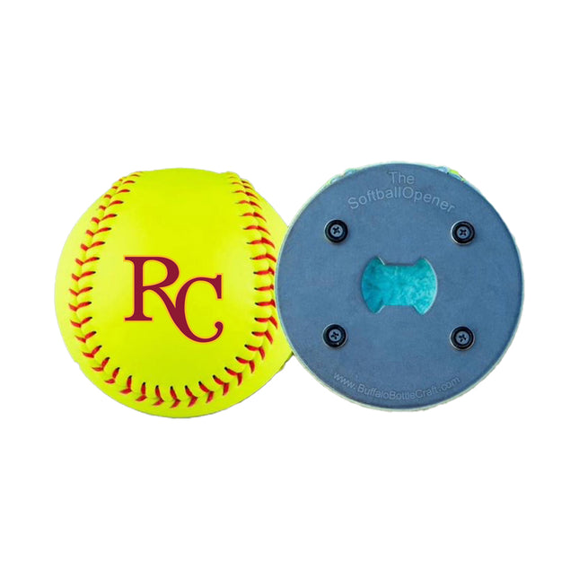 Roncalli Crimson Pride Softball Bottle Opener - Authentic Series