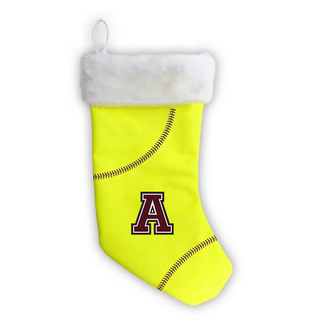 Austin Maroons Softball Christmas Stocking - Authentic Series
