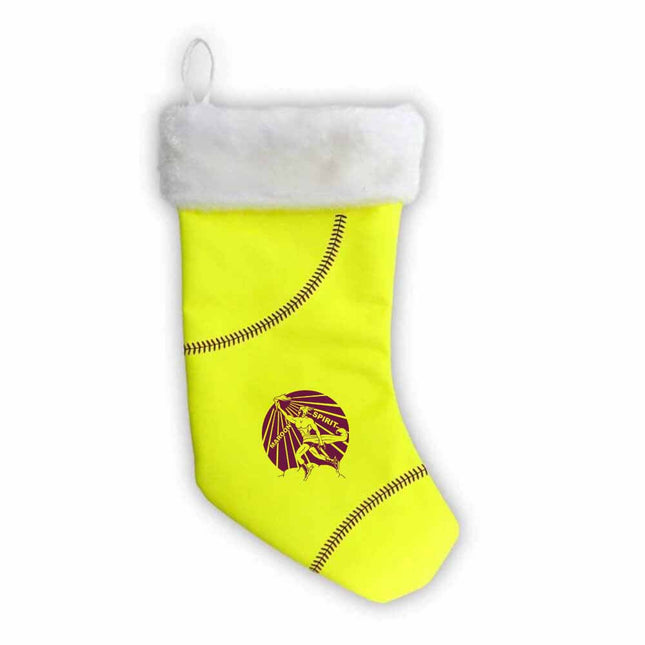 Blackwell Maroons Softball Christmas Stocking - Authentic Series