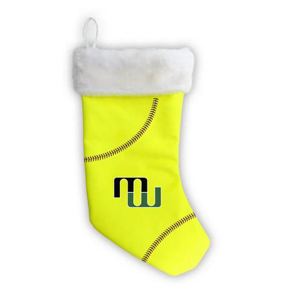 Millard West Wildcats Softball Christmas Stocking - Authentic Series