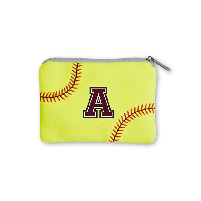 Austin Maroons Softball Coin Purse - Authentic Series