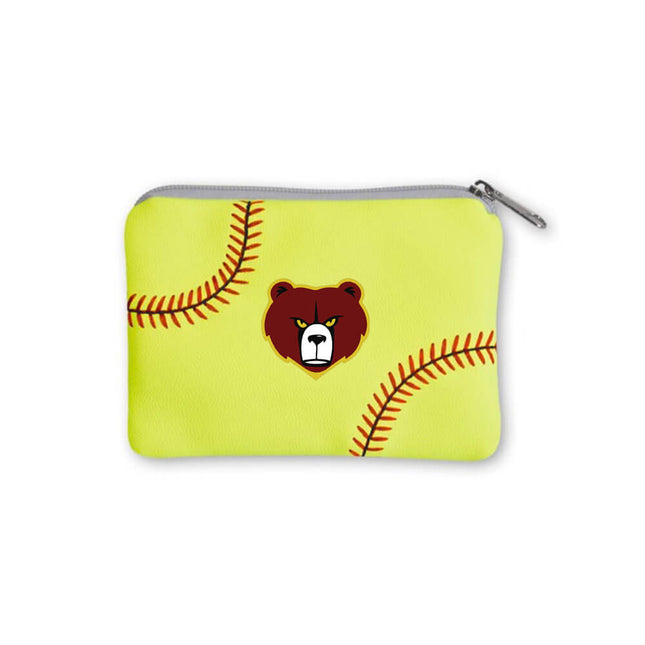 Hammond Golden Bears Softball Coin Purse - Authentic Series