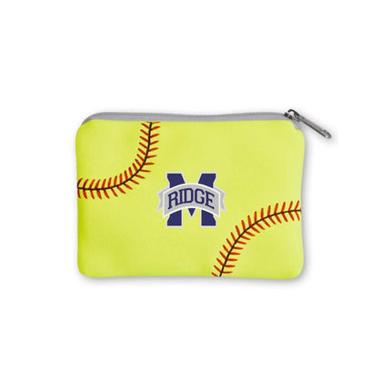 Marriotts Ridge Mustangs Softball Coin Purse - Authentic Series