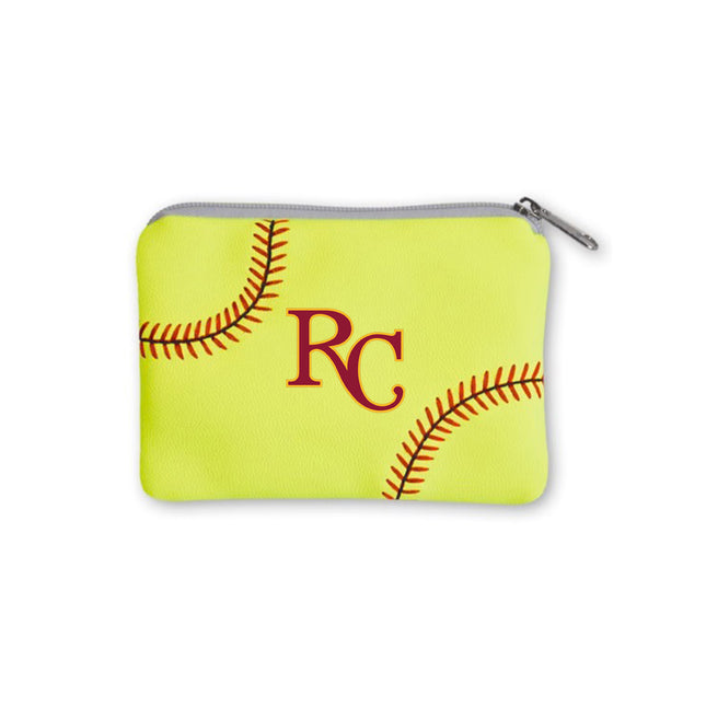 Roncalli Crimson Pride Softball Coin Purse - Authentic Series