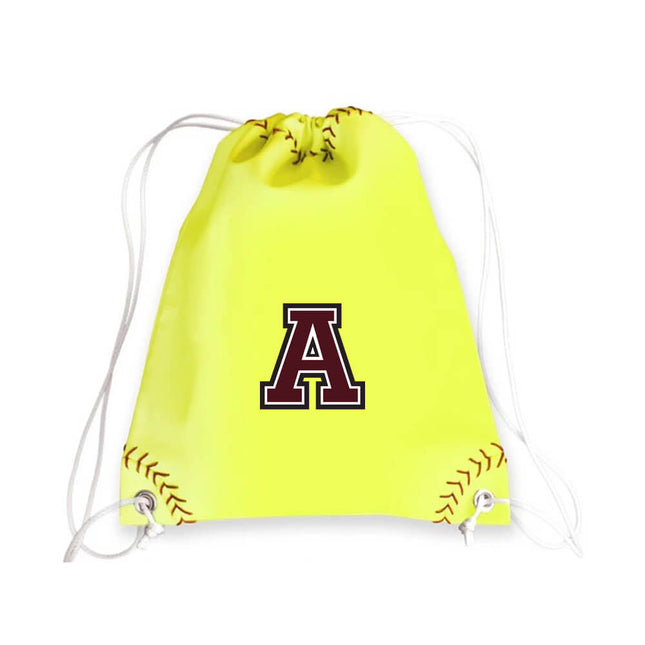 Austin Maroons Softball Drawstring Bag - Authentic Series