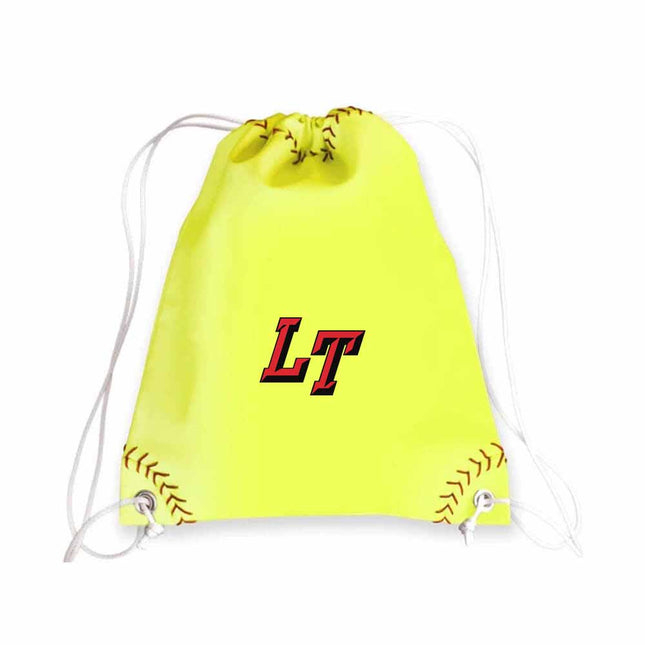 Lake Travis Cavaliers Softball Drawstring Bag - Authentic Series