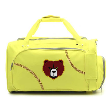 Hammond Golden Bears Softball Duffel Bag - Authentic Series