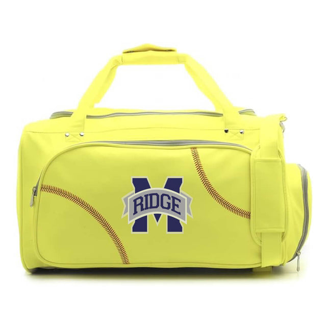 Marriotts Ridge Mustangs Softball Duffel Bag - Authentic Series