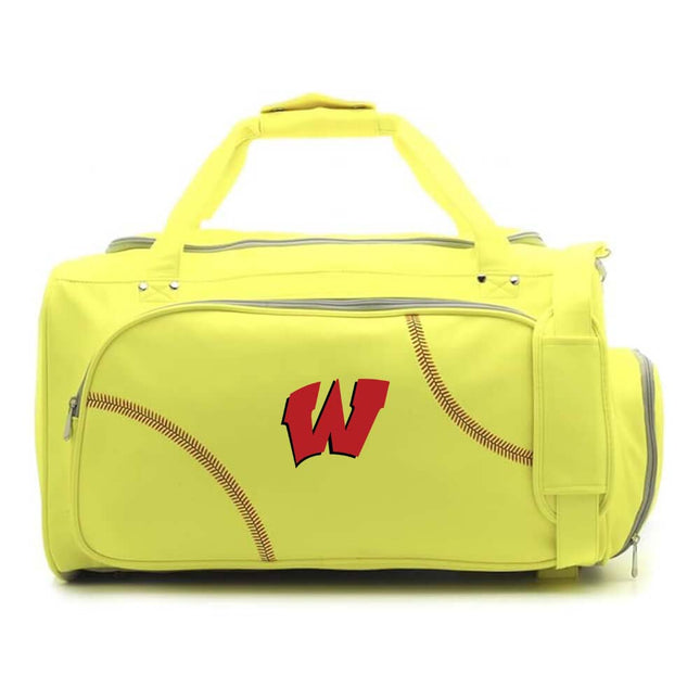 Westside High School Warriors Softball Duffel Bag - Authentic Series