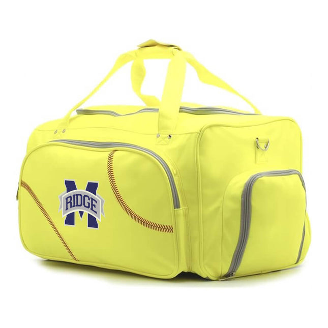 Marriotts Ridge Mustangs Softball Duffel Bag - Authentic Series