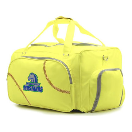 Millard North Mustangs Softball Duffel Bag - Authentic Series