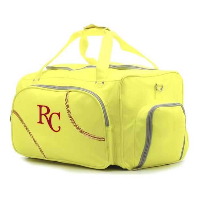 Roncalli Crimson Pride Softball Duffel Bag - Authentic Series