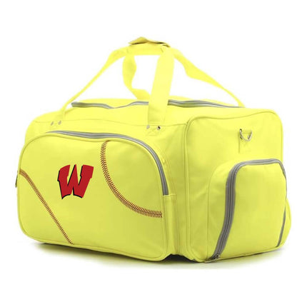 Westside High School Warriors Softball Duffel Bag - Authentic Series
