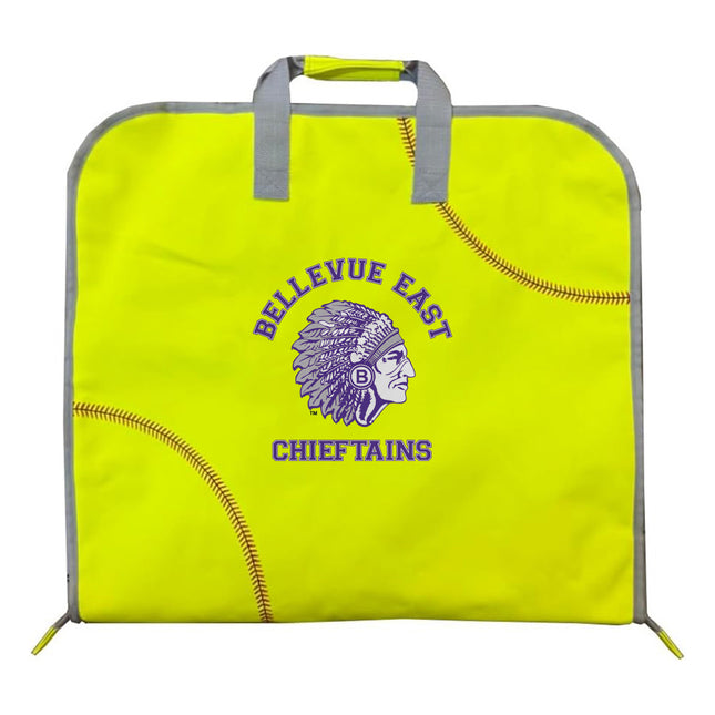 Bellevue East Chieftains Softball Garment Bag - Authentic Series