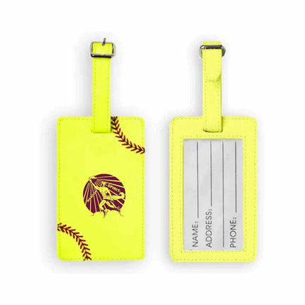 Blackwell Maroons Softball Luggage Tag - Authentic Series