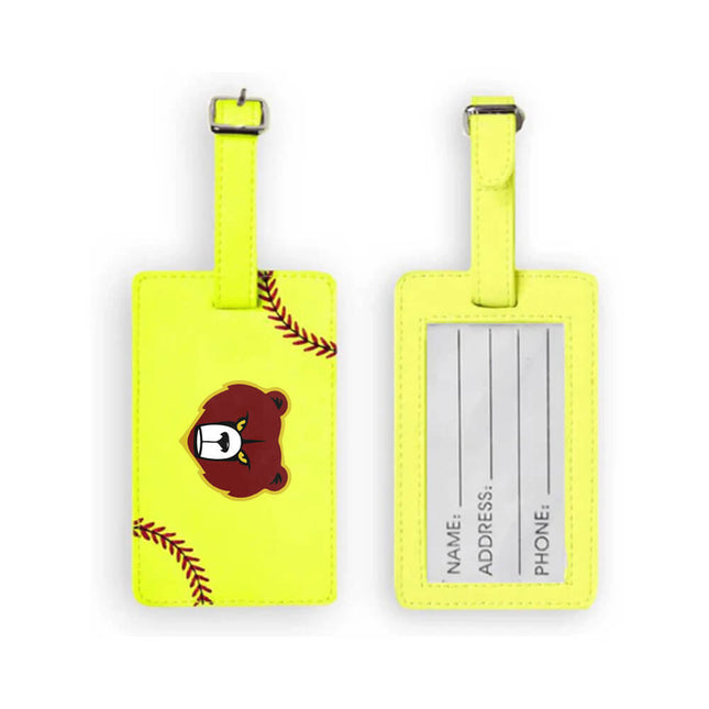 Hammond Golden Bears Softball Luggage Tag - Authentic Series