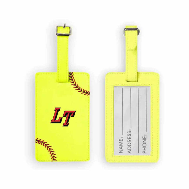 Lake Travis Cavaliers Softball Luggage Tag - Authentic Series