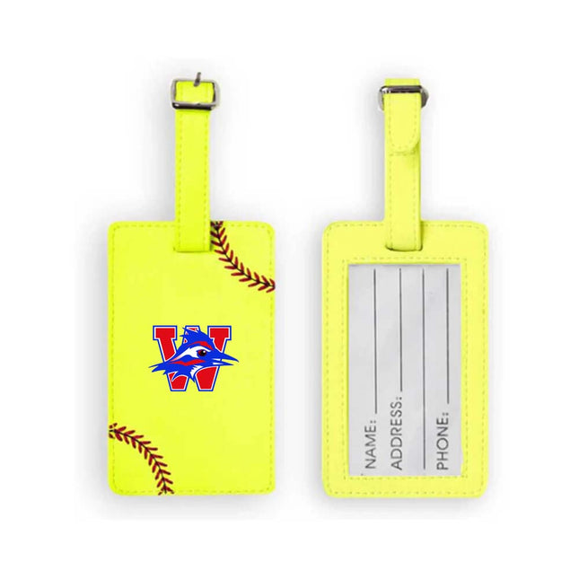 Westlake Chaparrals Softball Luggage Tag - Authentic Series