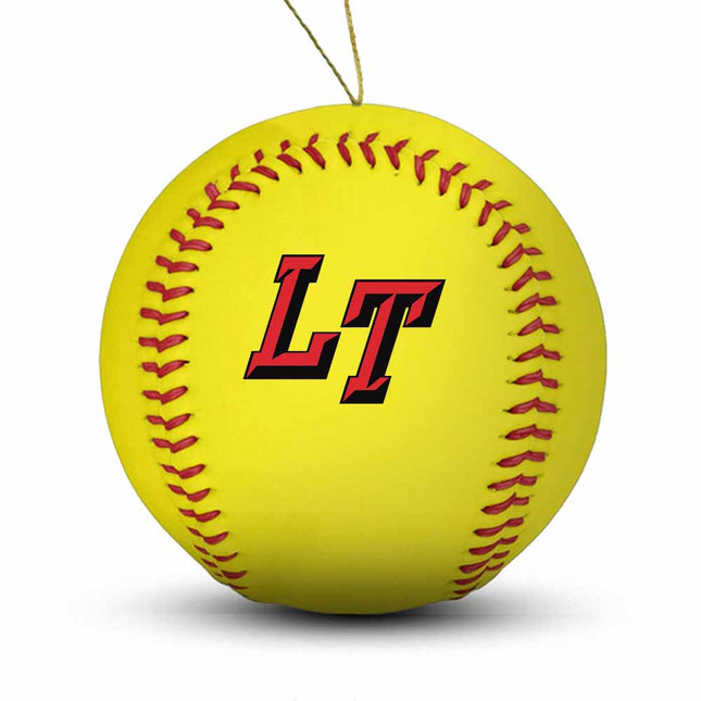 Lake Travis Cavaliers Softball Ornament "Standard Edition" - Authentic Series