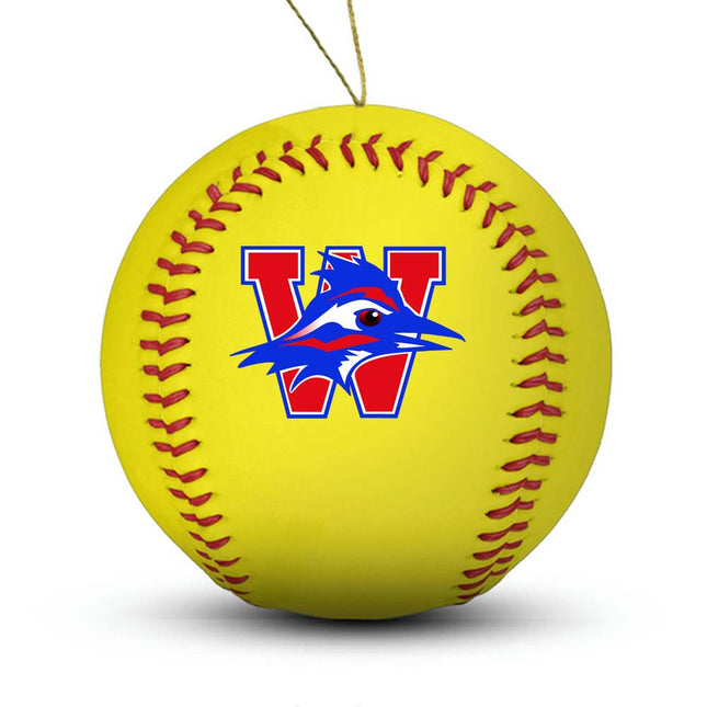Westlake Chaparrals Softball Ornament "Standard Edition" - Authentic Series