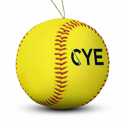 CYE Softball Ornament "Standard Edition" - Authentic Series