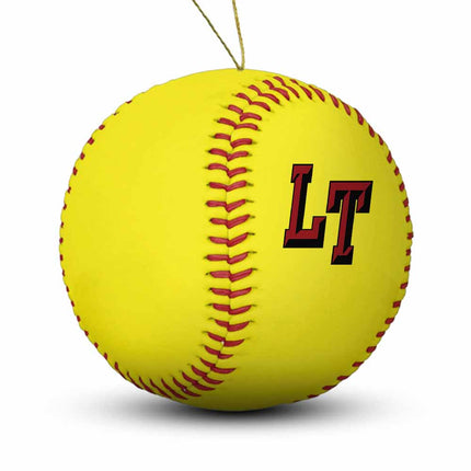 Lake Travis Cavaliers Softball Ornament "Standard Edition" - Authentic Series