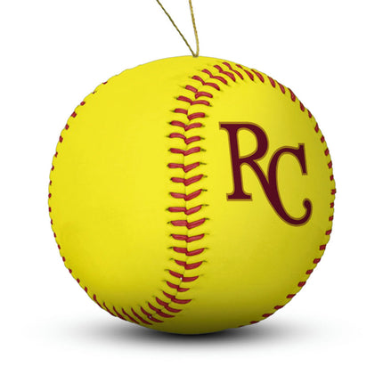 Roncalli Crimson Pride Softball Ornament "Standard Edition" - Authentic Series