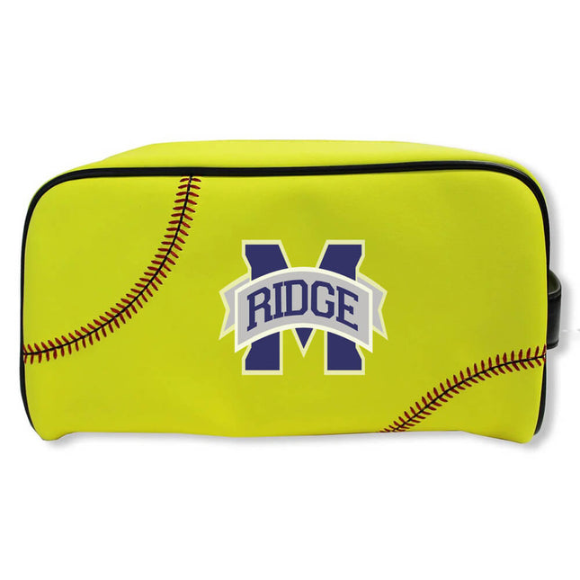 Marriotts Ridge Mustangs Softball Toiletry and Cosmetics Bag - Authentic Series