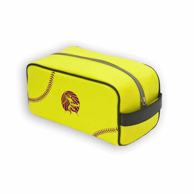 Blackwell Maroons Softball Toiletry and Cosmetics Bag - Authentic Series