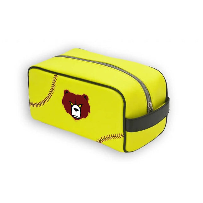 Hammond Golden Bears Softball Toiletry and Cosmetics Bag - Authentic Series
