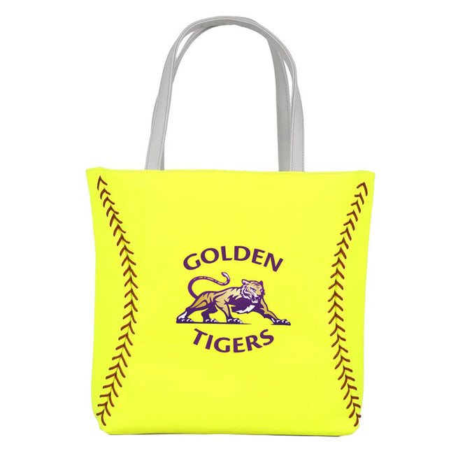 CMIT Academy Golden Tigers Softball Tote Handbag - Authentic Series