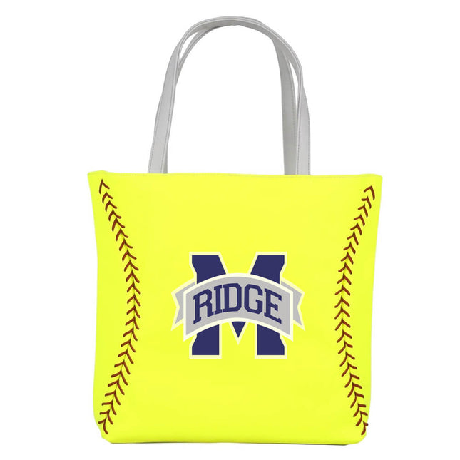 Marriotts Ridge Mustangs Softball Tote Handbag - Authentic Series