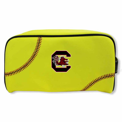 South Carolina Gamecocks Softball Toiletry and Cosmetics Bag - Authentic Series