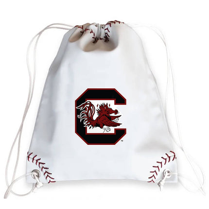 South Carolina Gamecocks Baseball Drawstring Bag - Authentic Series