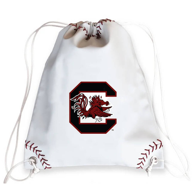 South Carolina Gamecocks Baseball Drawstring Bag - Authentic Series