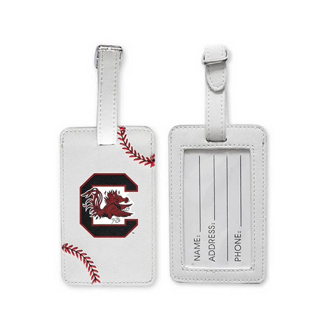 South Carolina Gamecocks Baseball Luggage Tag - Authentic Series