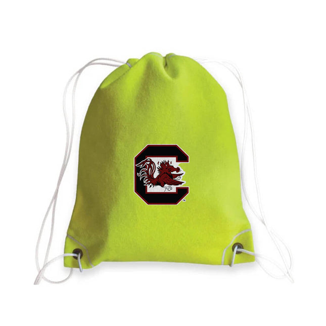 South Carolina Gamecocks Tennis Drawstring Bag - Authentic Series