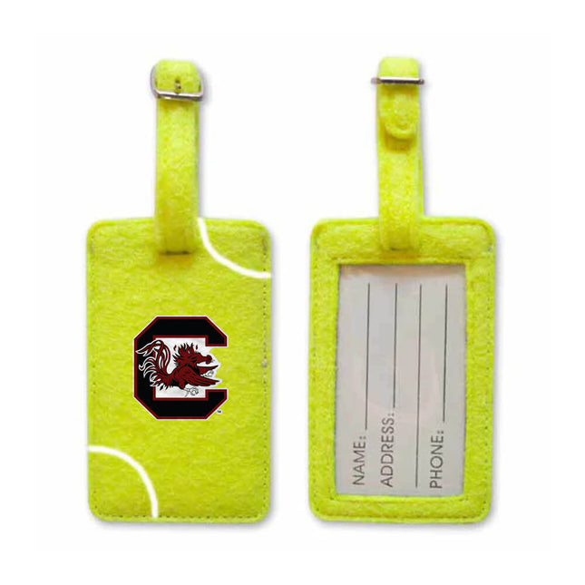 South Carolina Gamecocks Tennis Luggage Tag - Authentic Series