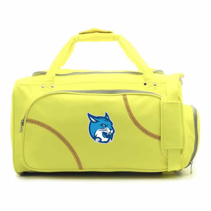 Southeast Community College Bobcats Softball Duffel Bag - Authentic Series
