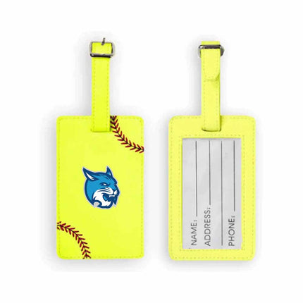 Southeast Community College Bobcats Softball Luggage Tag - Authentic Series