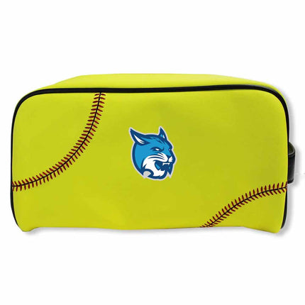 Southeast Community College Bobcats Softball Toiletry and Cosmetics Bag - Authentic Series