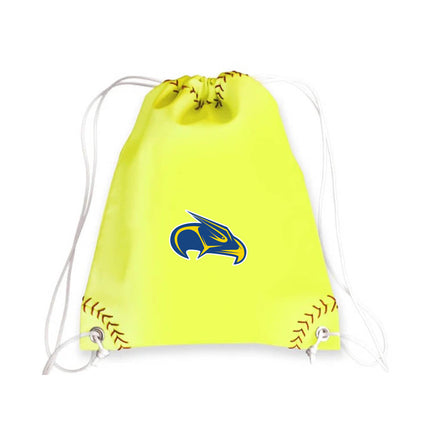 Southeastern Illinois College Falcons Softball Drawstring Bag - Authentic Series
