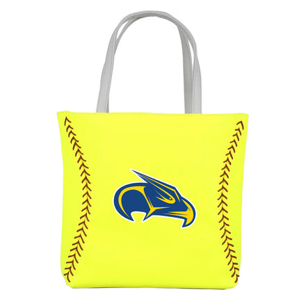 Southeastern Illinois College Falcons Softball Tote Handbag - Authentic Series