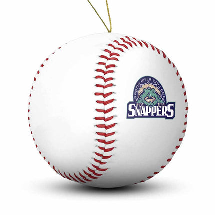 Spoon River College Snappers Baseball Ornament - Authentic Series