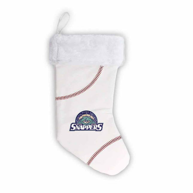 Spoon River College Snappers Baseball Christmas Stocking - Authentic Series