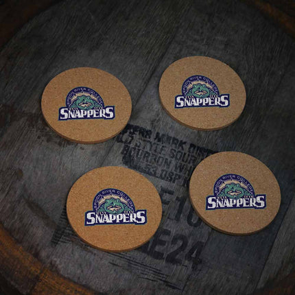 Spoon River College Snappers Cork Coasters