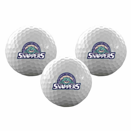 Spoon River College Snappers Golf Sleeve of 3 Golf Balls - Authentic Series