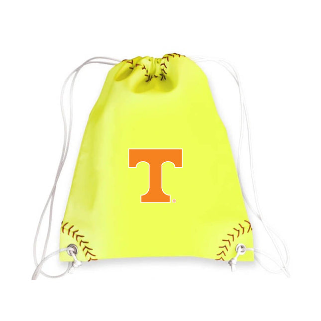 Tennessee Volunteers Softball Drawstring Bag - Authentic Series