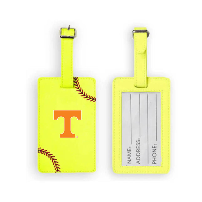 Tennessee Volunteers Softball Luggage Tag - Authentic Series