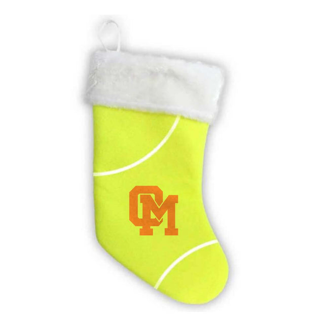Oakland Mills Scorpions Tennis Christmas Stocking - Authentic Series